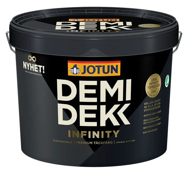 Demidekk Infinity 10L klassisk Vit