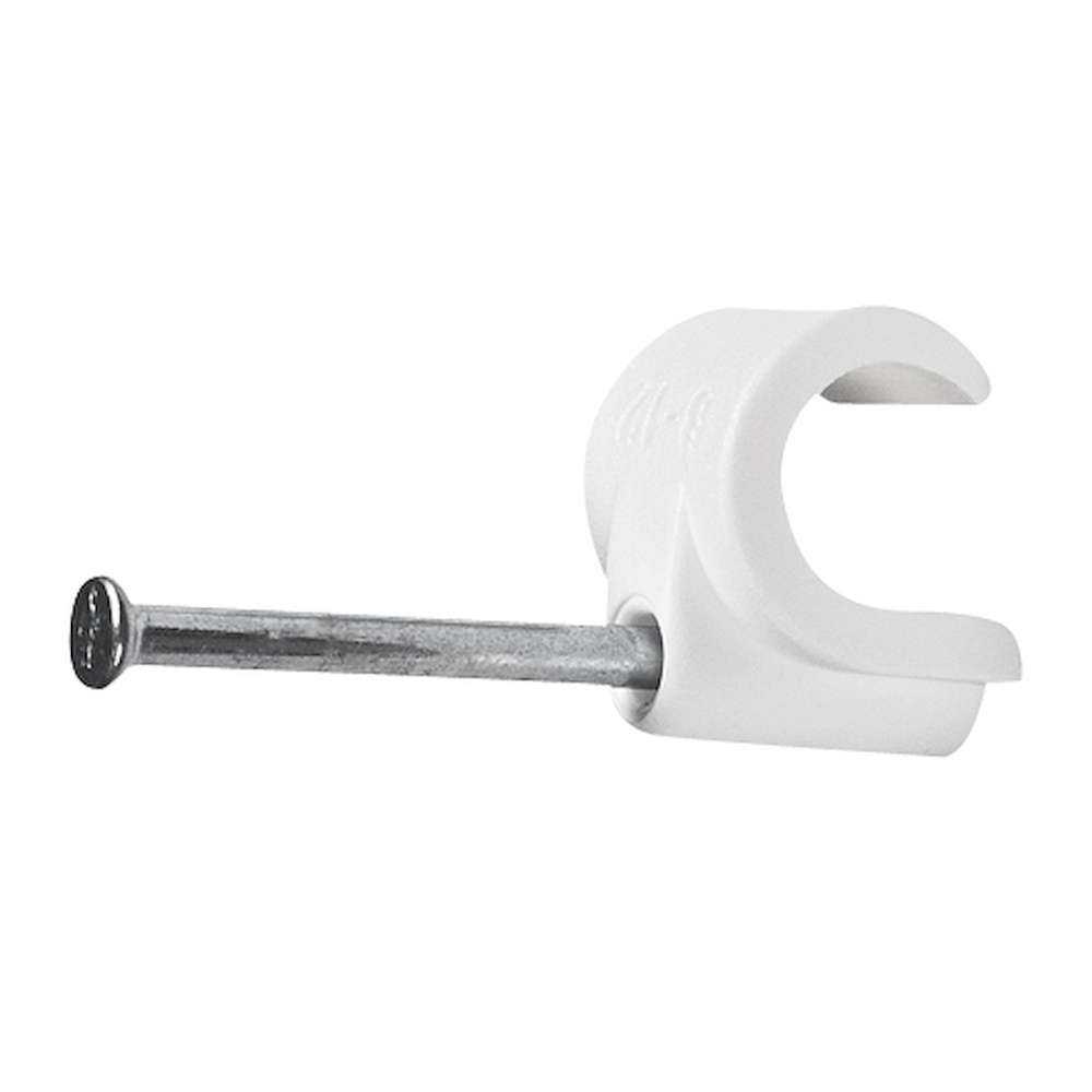 Spikklammer 18-22mm 2,5x45mm Vit 50st Ejot 1501127