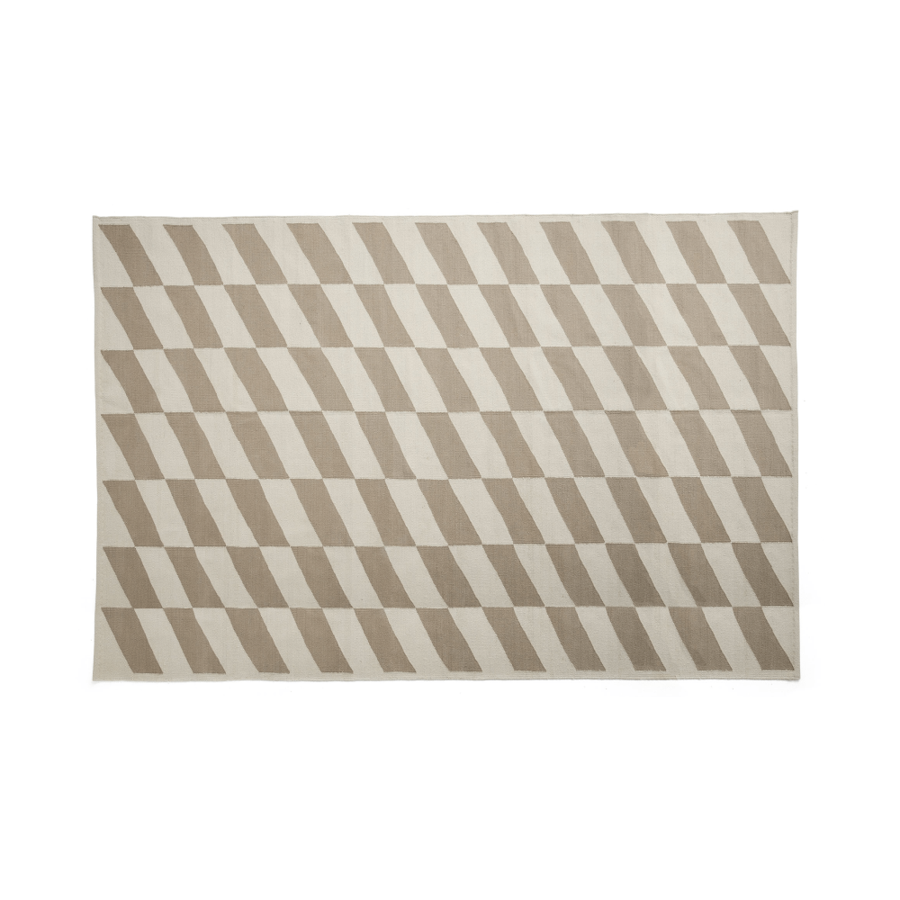 Shift Kelim matta 200x300 cm, Beige