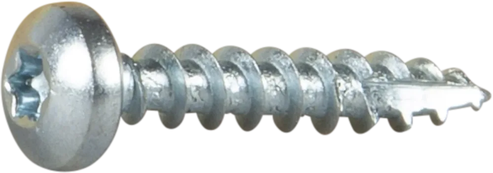 ESSVE 127121 Träskruv 3,5 mm Ø, TX10, helgängad, FZB, 200-pack 30 mm - Bild 2