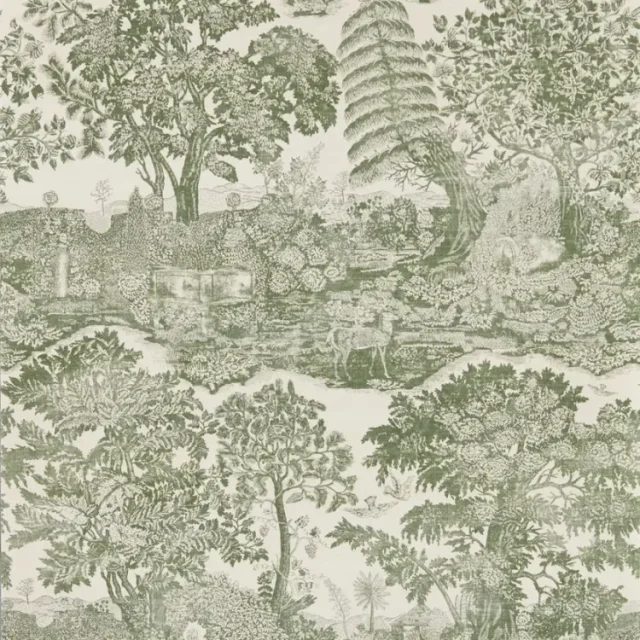 Sanderson - Highgrove Toile Yew Green