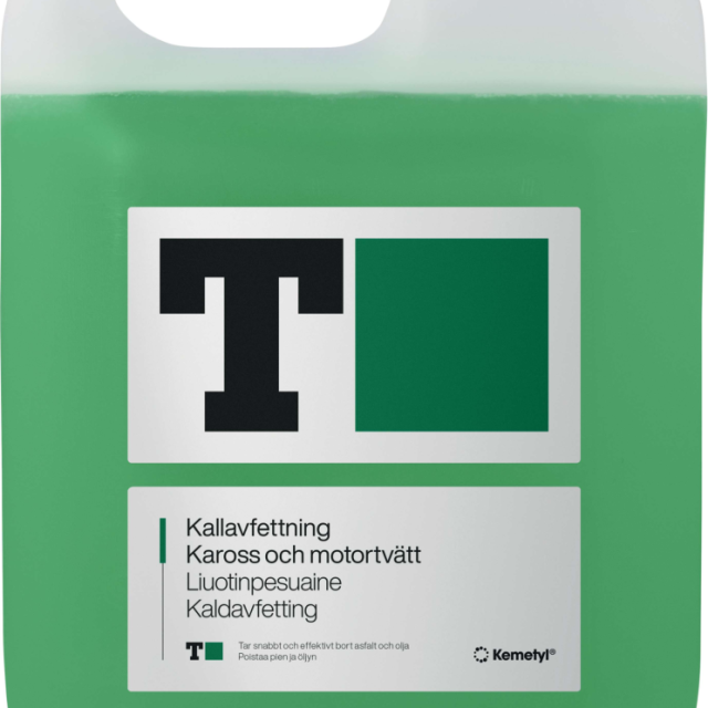 AVFETTNINGSMEDEL T-GRÖN 4L