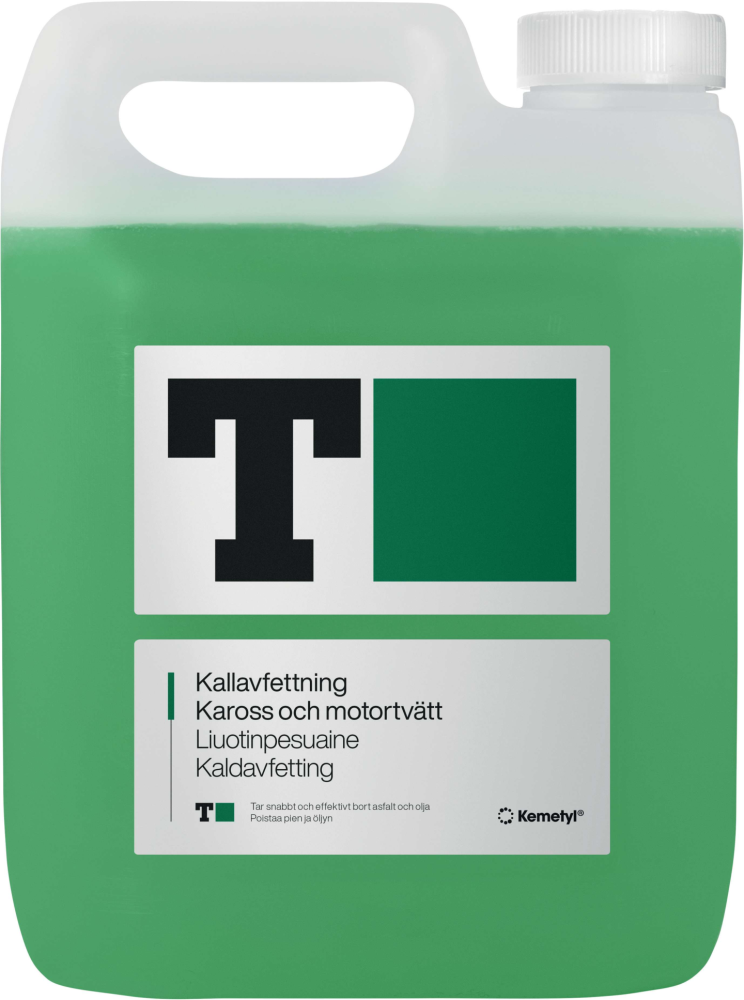 AVFETTNINGSMEDEL T-GRÖN 4L