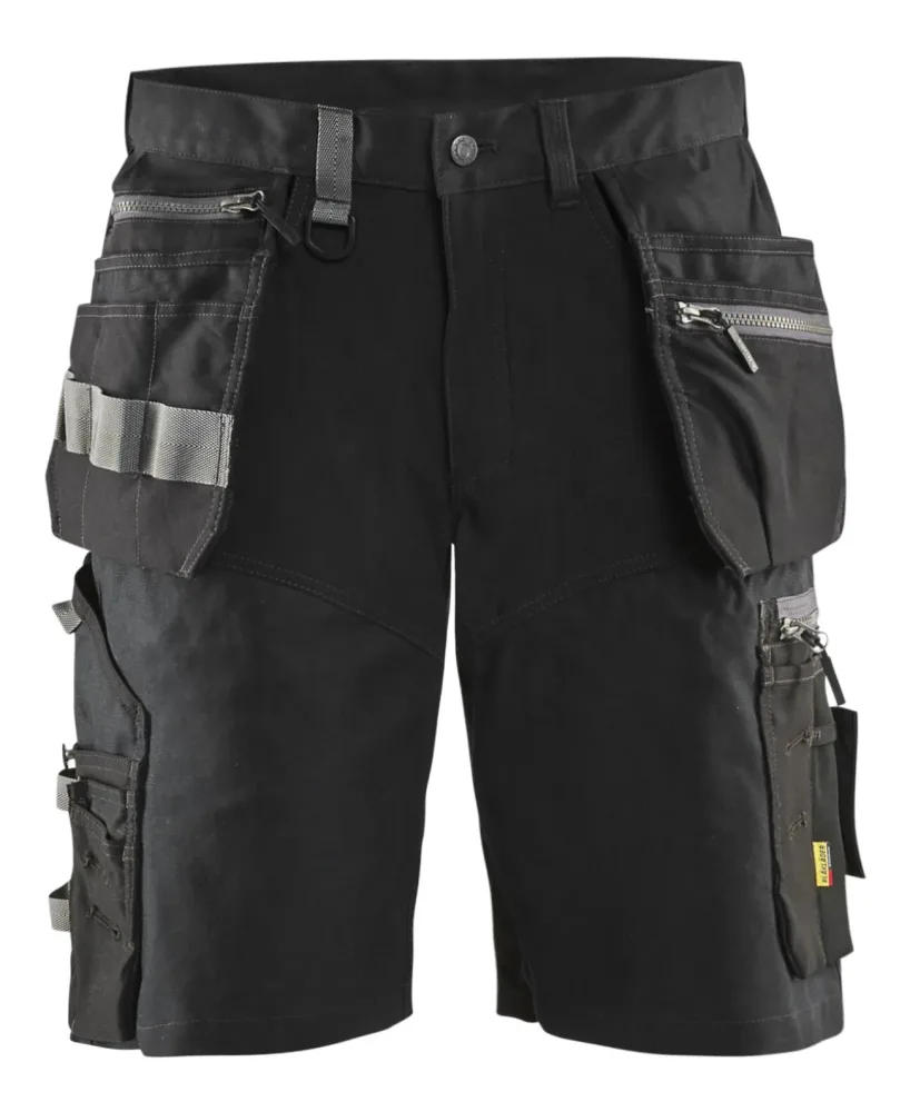 Blåkläder 159813439900C44 Arbetsshorts med stretch, svart Stl C44 - Bild 2