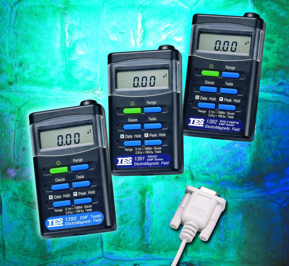Elma 1392 EMF Fälttestare elektromagnetisk fälttestare med logg-funktion