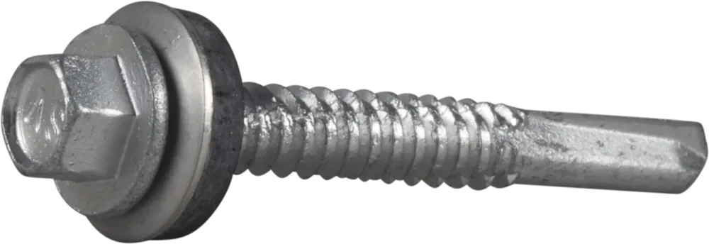 ESSVE 63536 Plåtskruv sexkantshuvud, CorrSeal, med bricka 6,3 x 50 mm, 200-pack - Bild 2