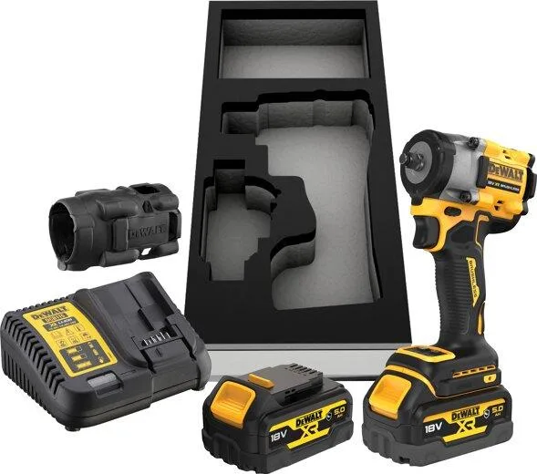 Dewalt DCF923P2G-QW Mutterdragare med batteri och laddare