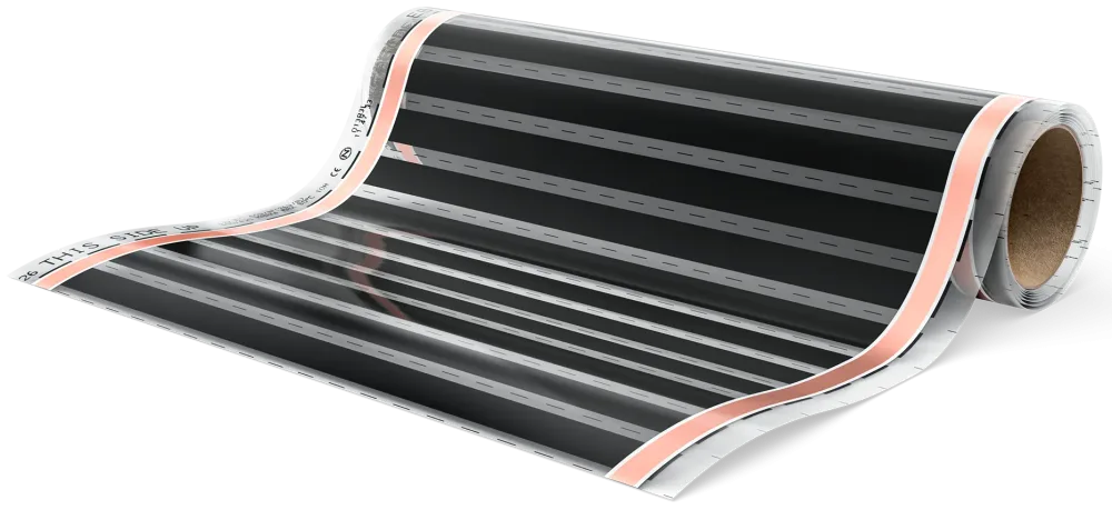 Ebeco Foil 230 V Golvvärmefolie på löpmeter Bredd: 43 cm