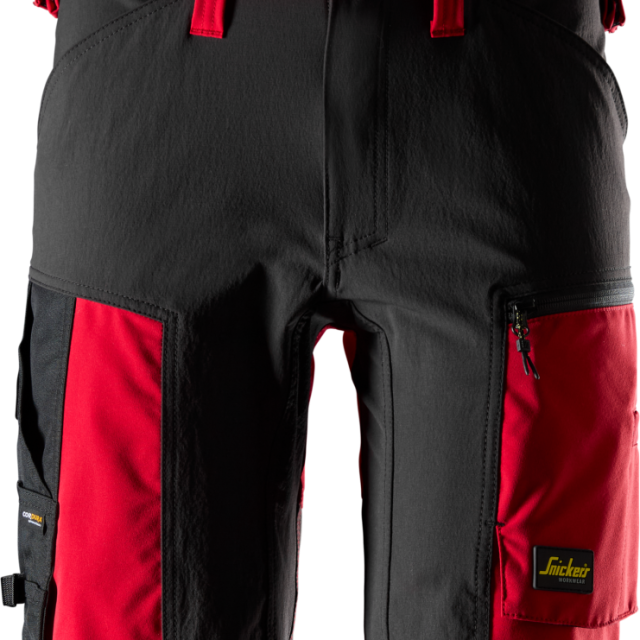 STRETCHSHORTS AW CHILI/SVART STL 62