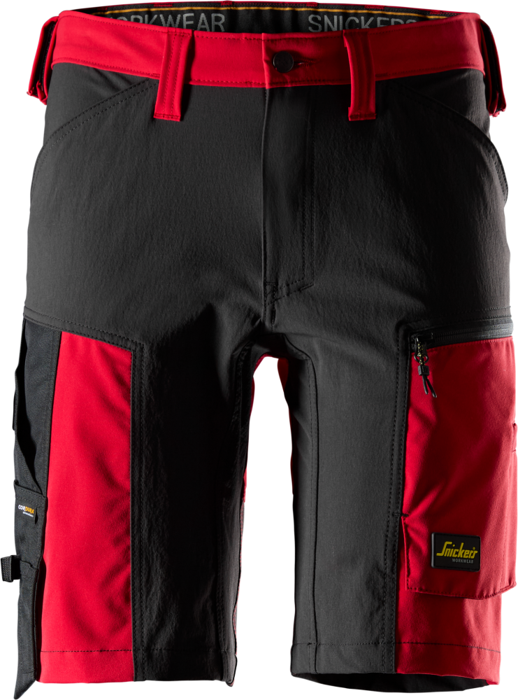 STRETCHSHORTS AW CHILI/SVART STL 62
