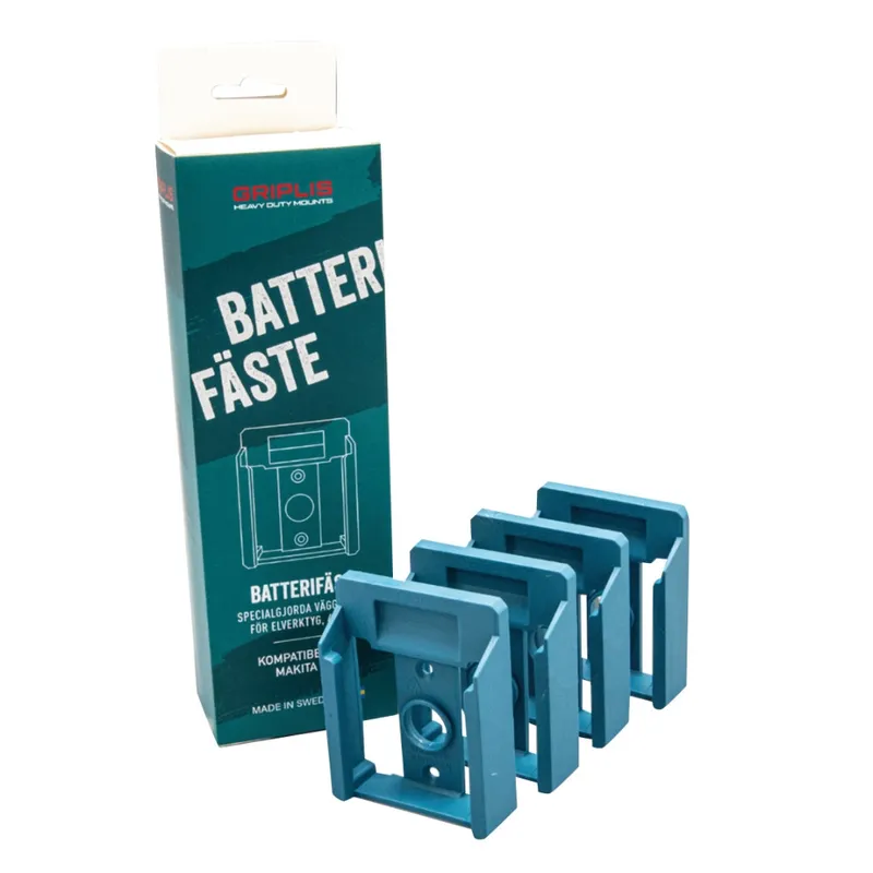 Griplis Batterihållare 4-P (för flera fabrikat)