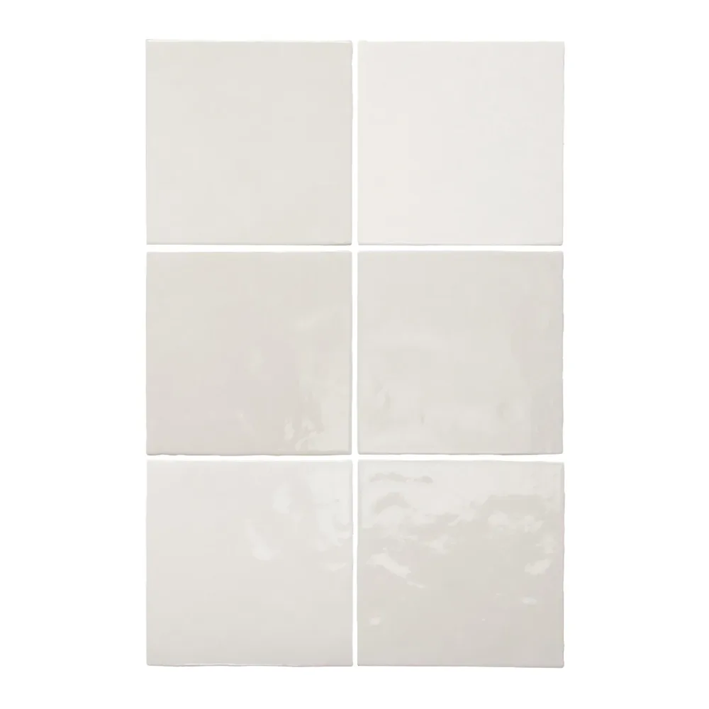 Kakel Artisan White Vit, 13.2x13,2cm | Stuvbutiken - Bild 3