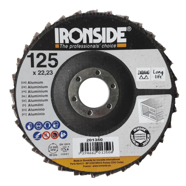 Ironside 201350 Lamellrondell aluminium Z40