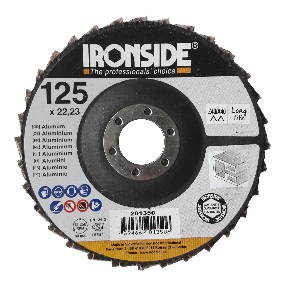 Ironside 201350 Lamellrondell aluminium Z40