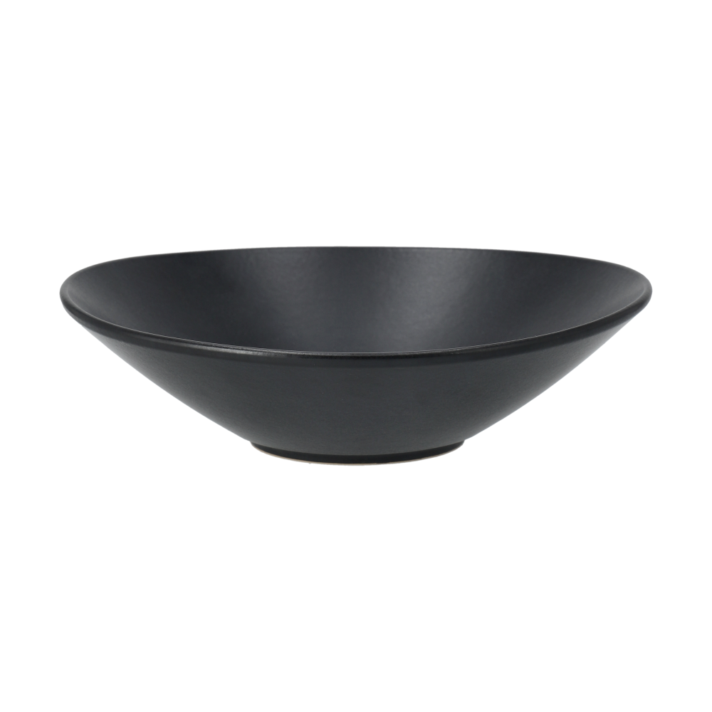 Terra salladsskål, Svart stengods, Ø30 cm