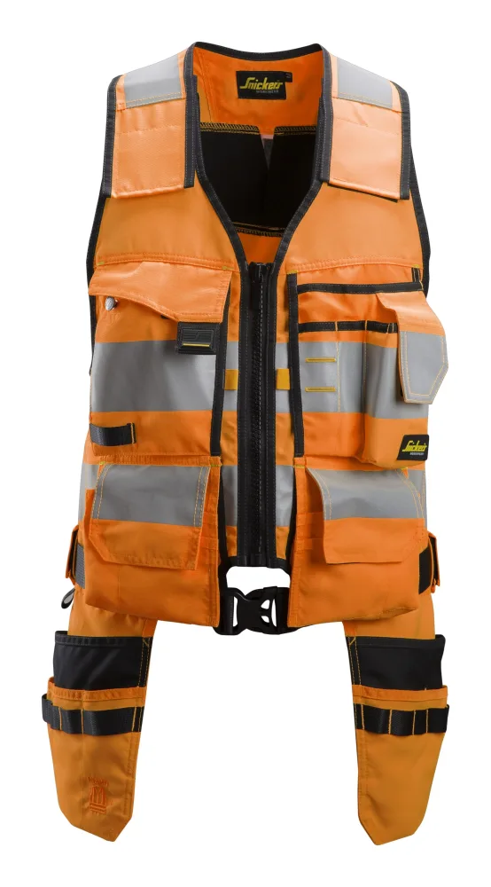 Snickers Workwear 4230 AllroundWork Verktygsväst varsel, orange Varsel, Orange