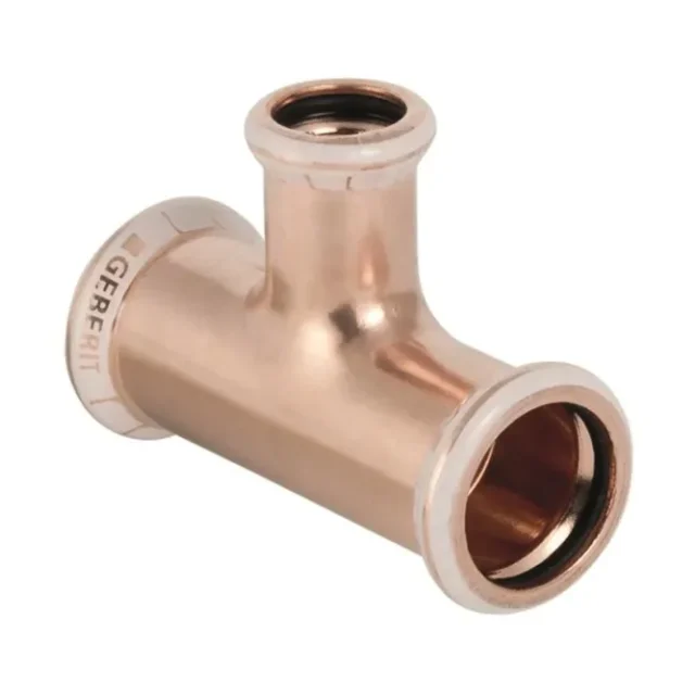 Geberit 1768319 T-rör med förminskad genomgång 22 x 22 x 15 mm