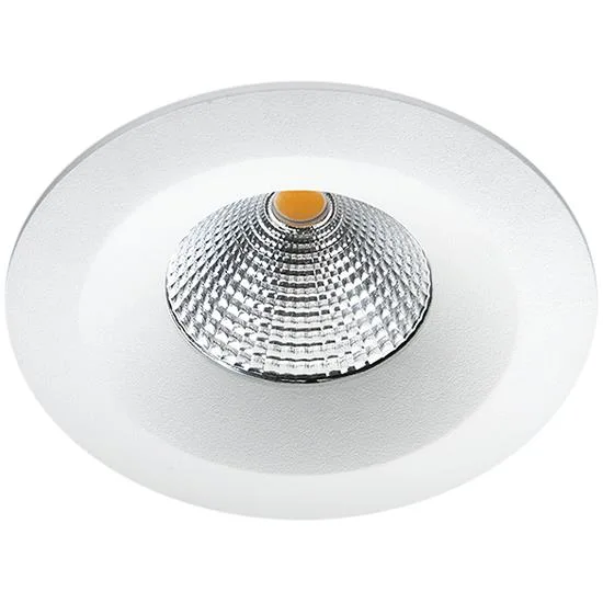 SG Armaturen Uniled Isosafe Downlight matt vit, 2800 K