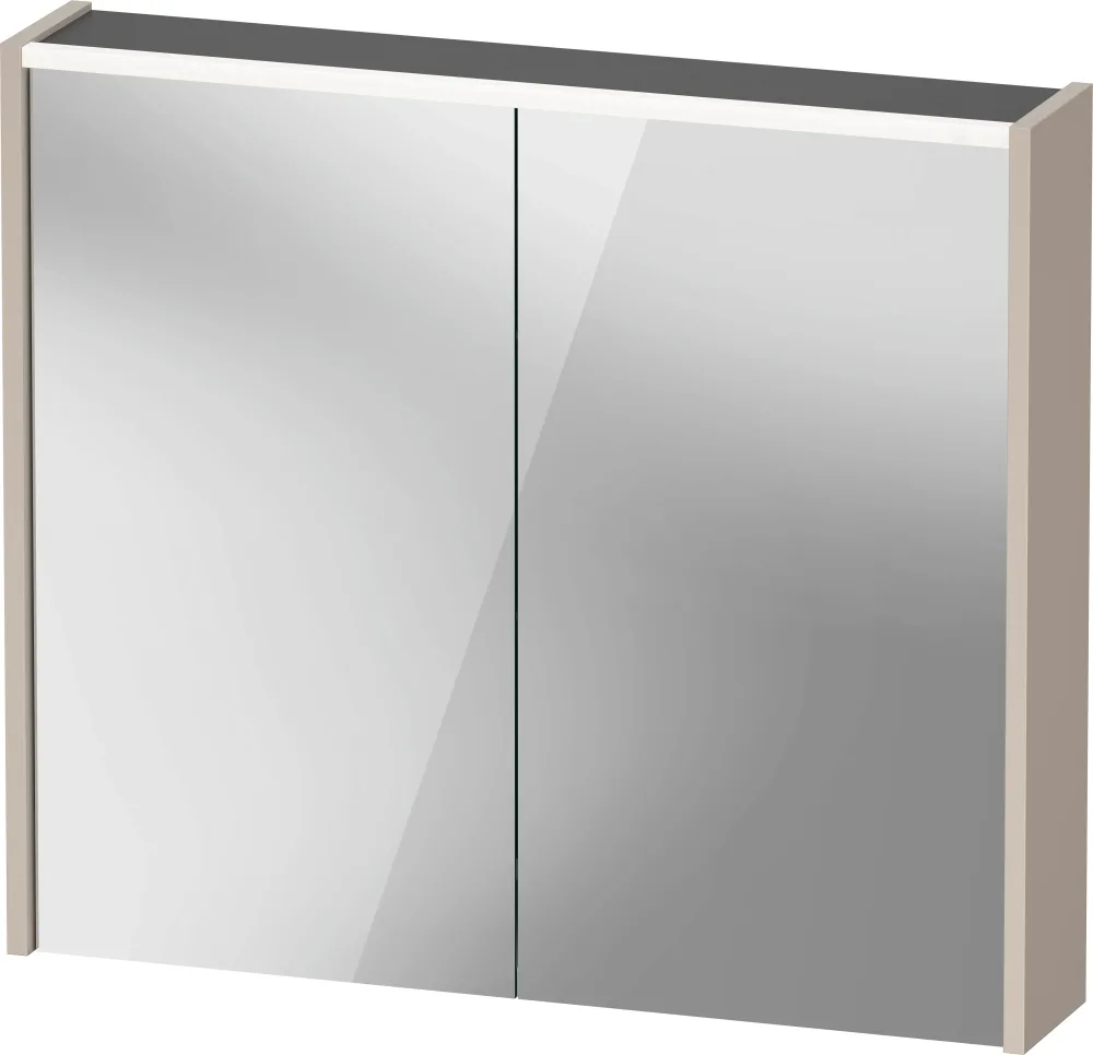 Duravit D-Code Spegelskåp 800x148x700 mm Mattvit - Bild 2