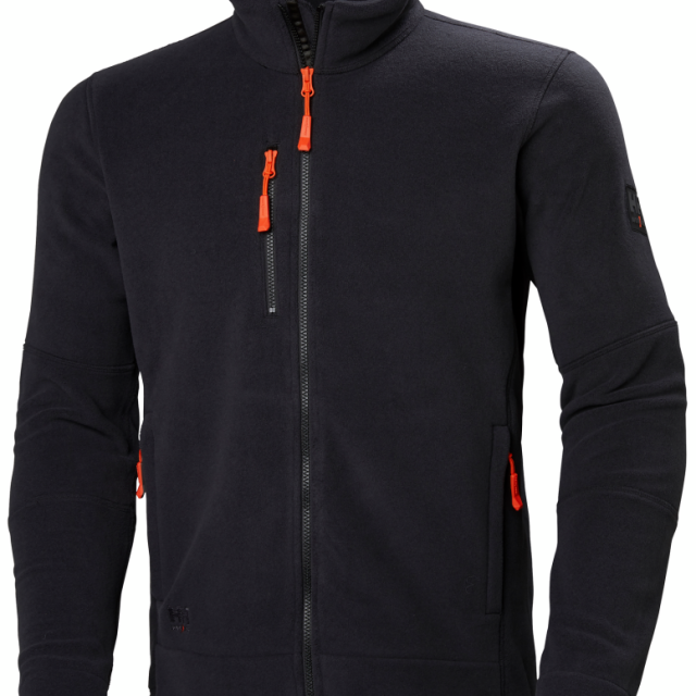 FLEECEJACKA HELLY HANSEN KENSINGTON SVART M, POLARTEC
