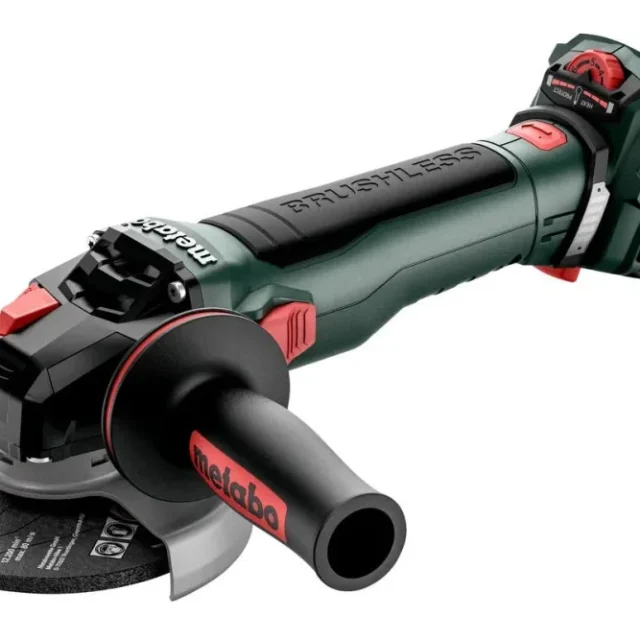 Metabo WVB 18 INOX 18 LT BL 11-125 Q Vinkelslip utan batteri och laddare