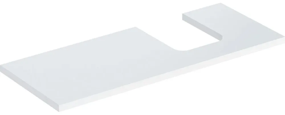 Geberit ONE 505.315.00.1 Bänkskiva 120 cm Vit, blank