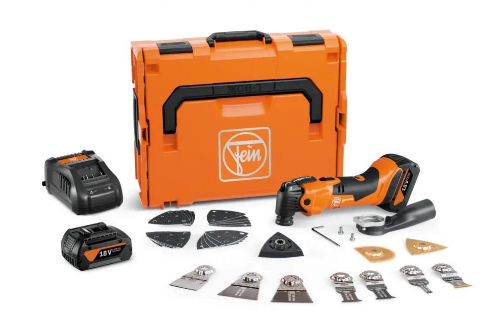Fein MultiMaster AMM 500 Plus Top AS Multiverktyg med batteri och laddare