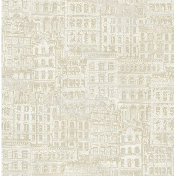 Rittenhouse Square Tl32105 Beige Tapet | Stuvbutiken - Bild 2