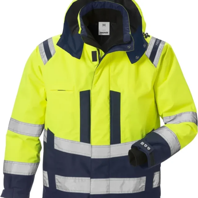 Fristads 4035 GTT Vinterjacka varselgul/svart Varselgul/Svart