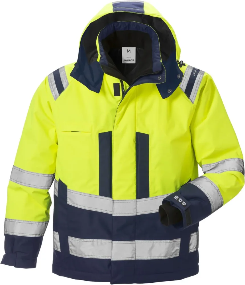 Fristads 4035 GTT Vinterjacka varselgul/svart Varselgul/Svart
