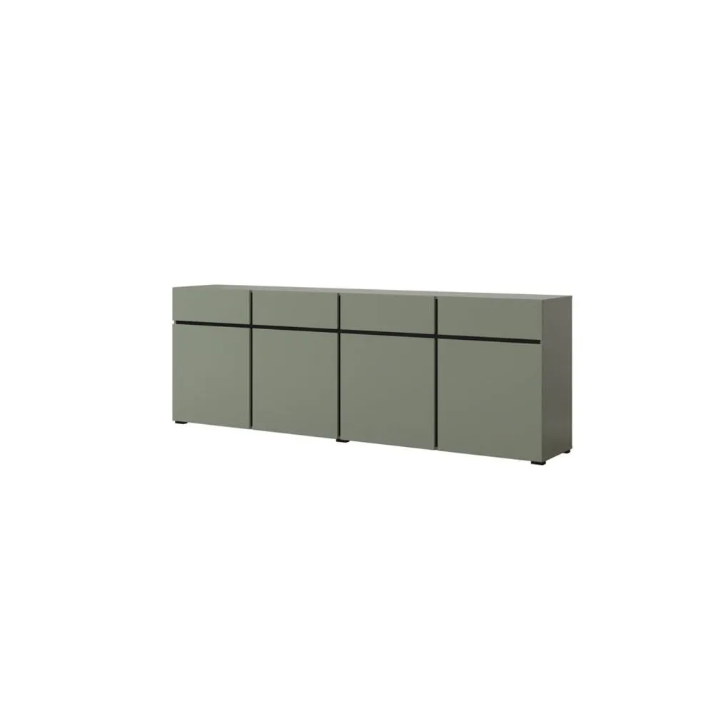 Sideboard Cross 4 dörrar med 4 lådor