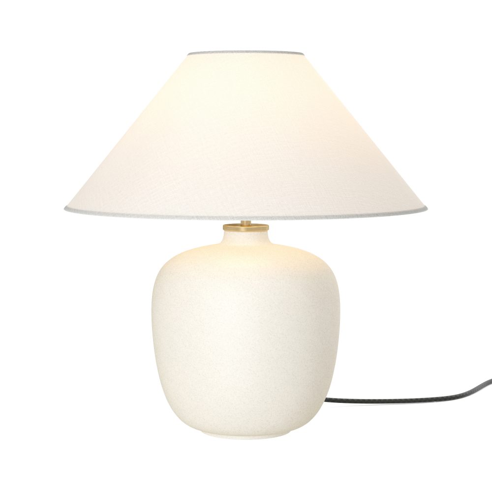 Torso bordslampa 37 cm, Off white