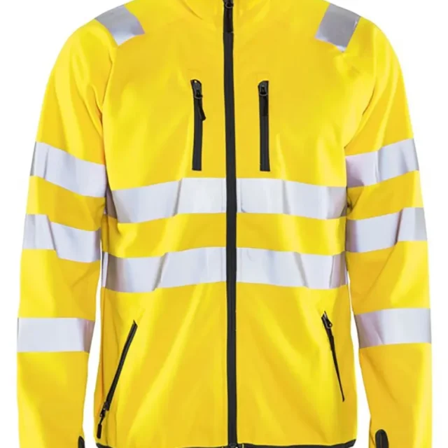Blåkläder 4906251233004XL Softshelljacka varselgul, varseljacka Stl 4XL