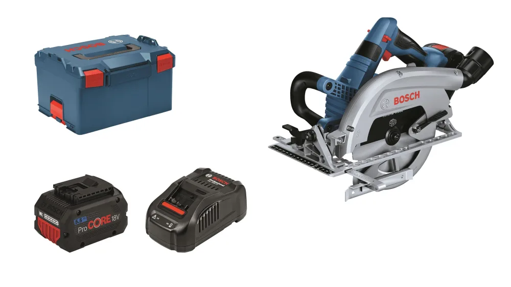 Bosch GKS 18V-70 L Cirkelsåg med batteri och laddare