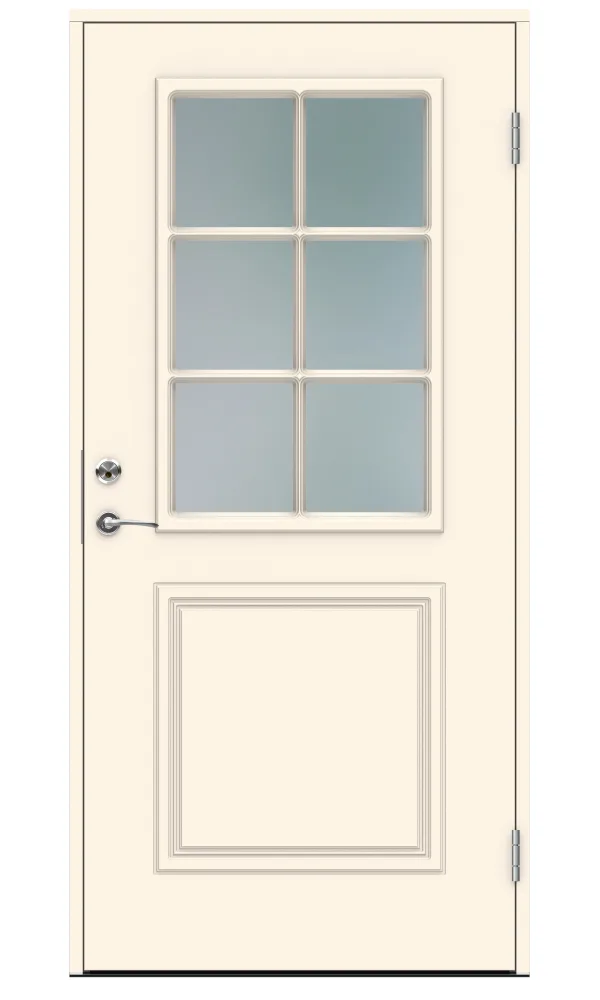 Swedoor Smetana Ytterdörr vit (S 0502-Y) 2080x888 mm