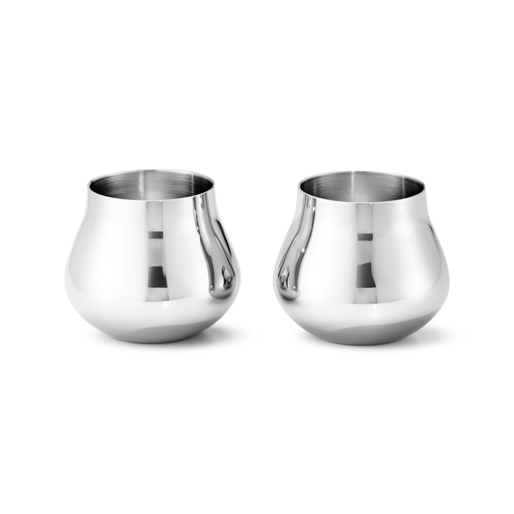 Sky snapsglas 8 cl 2-pack, Rostfritt stål