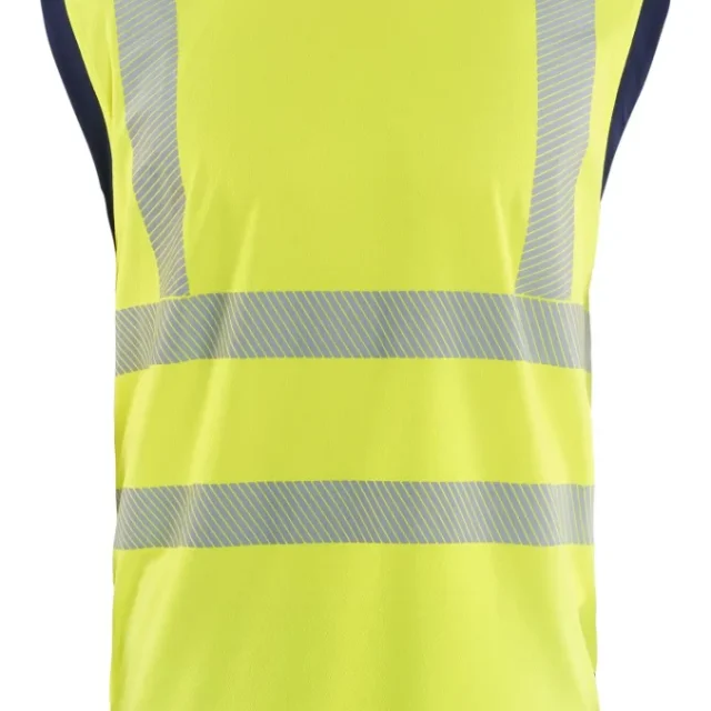 Blåkläder 3575101333894XL/5XL Linne varsel, gul/marinblå Gul/marinblå