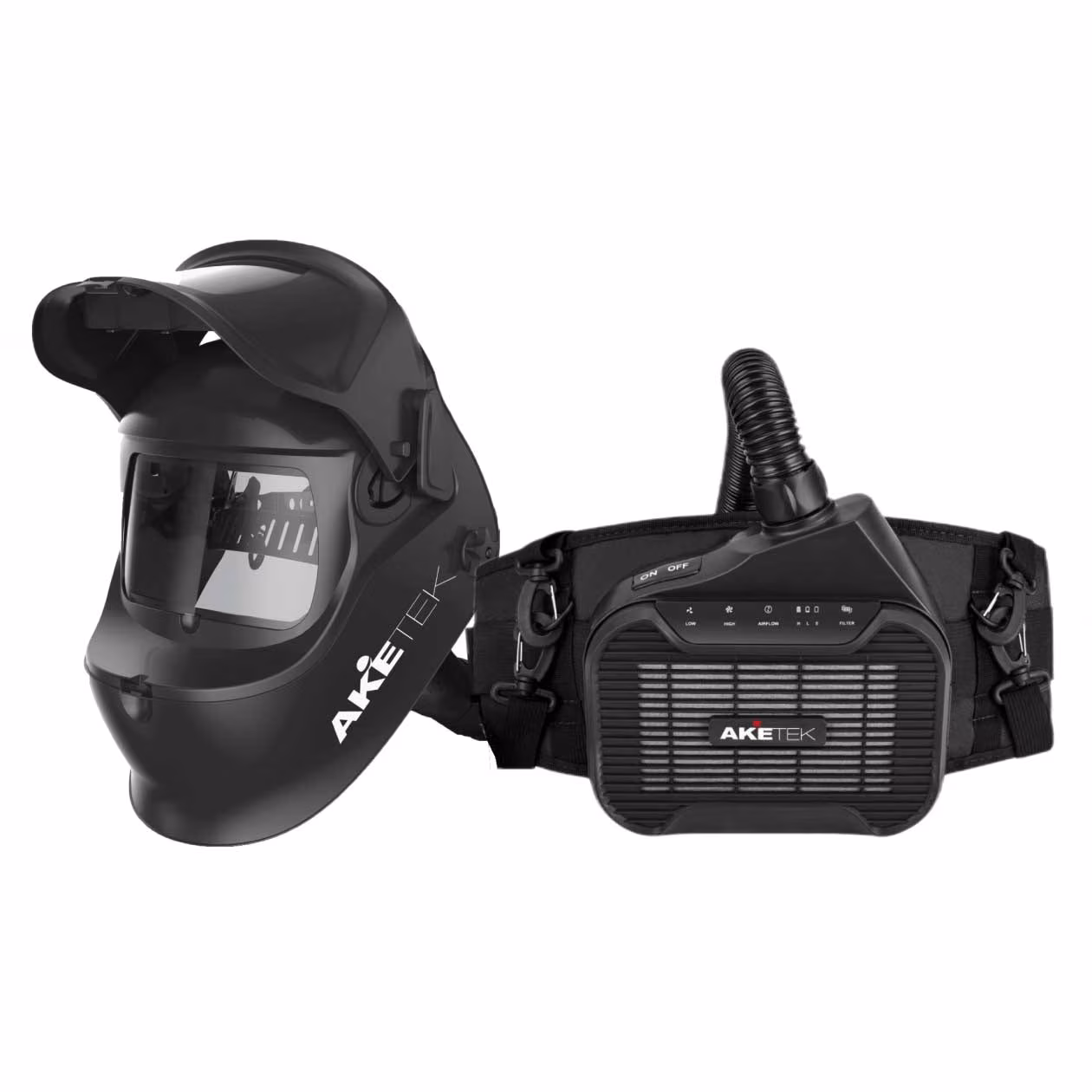 Kjøp Aketek Sveisehjelm Lift-UP AIR, Black