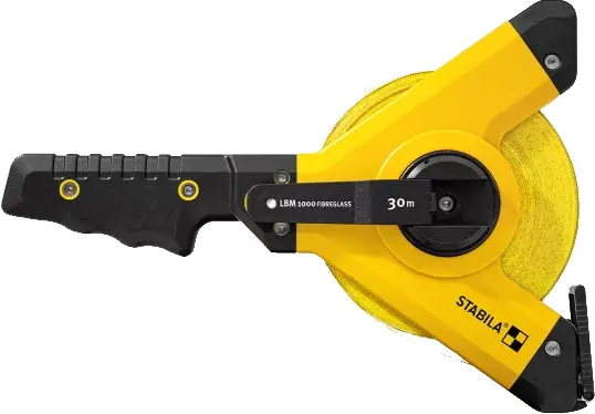 Stabila LMB1000 Mätband glasfiber 50 m