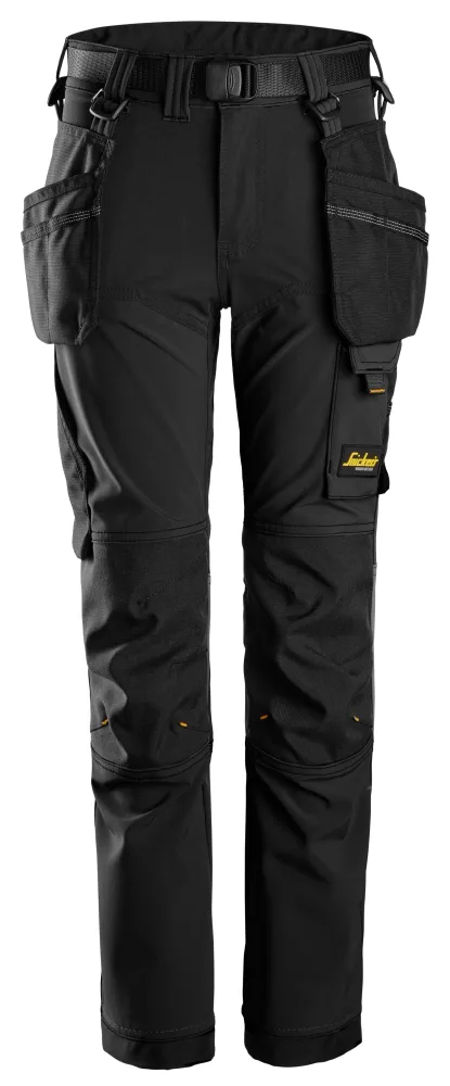 Snickers Workwear 7575-3104 Arbetsbyxa khakigrön/svart 164