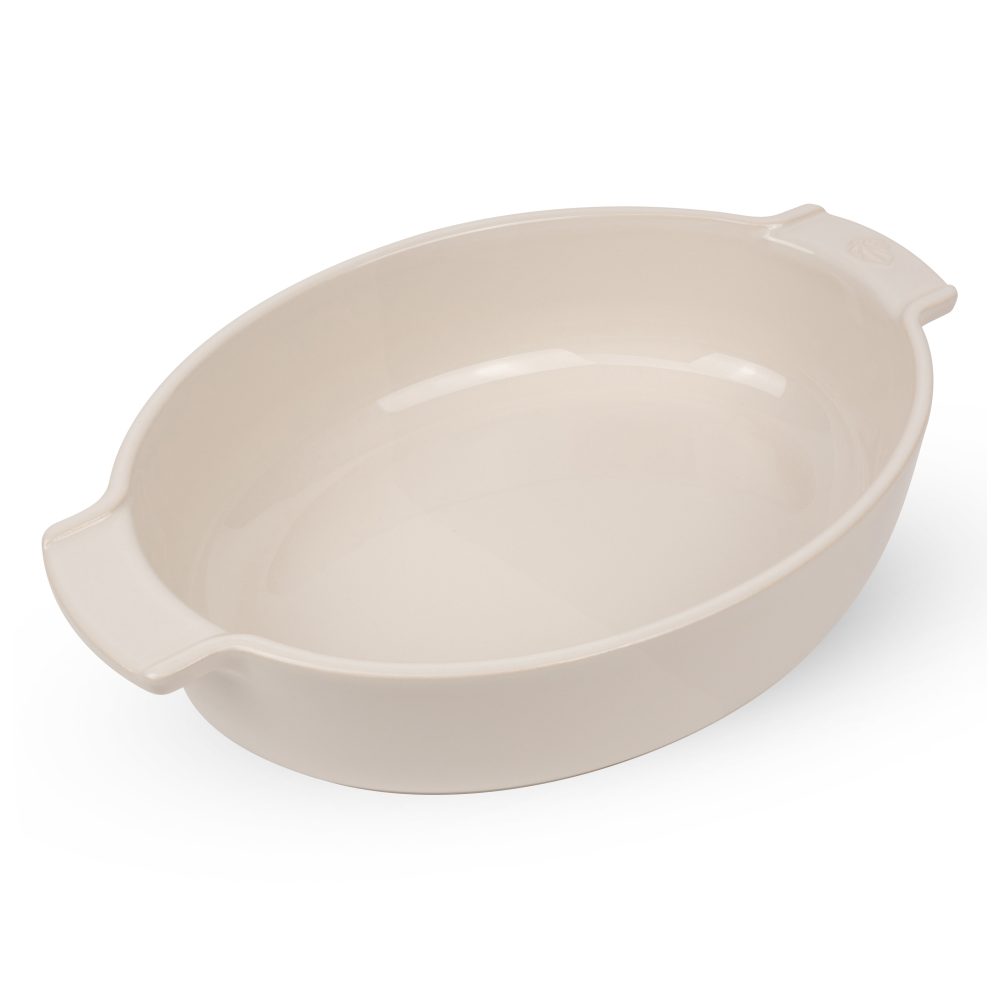 Appolia keramikform oval 31 cm, Vit