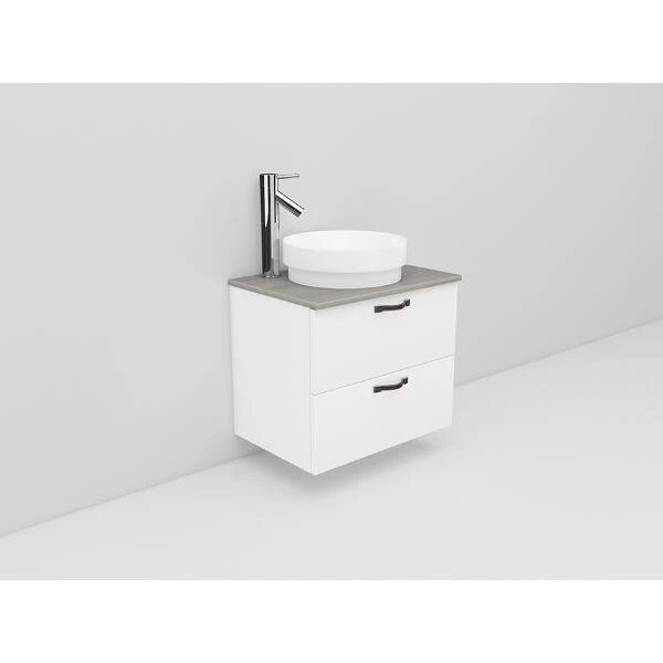 Badrumsmöbel Flexline Modell 12 60cm, Vit, Slät | Stuvbutiken - Bild 2