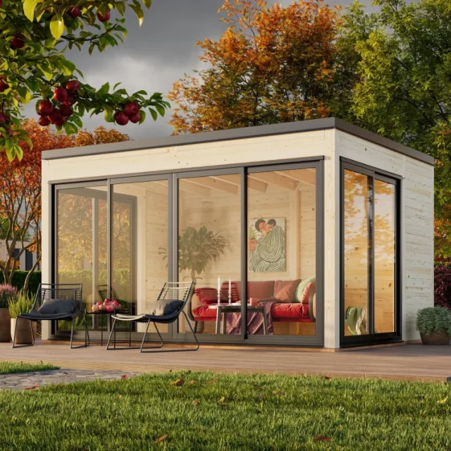 Palmako 121298 Uterum 12,6 m² Basaltgrå