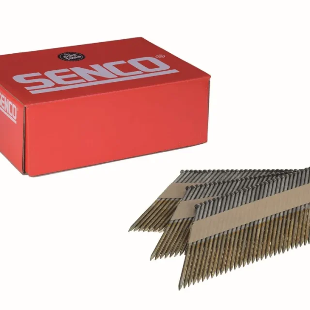 Senco GE57ASBKR Stavspik 34° diamantspets, kort stav, 2000-pack 2,9 x 75 mm
