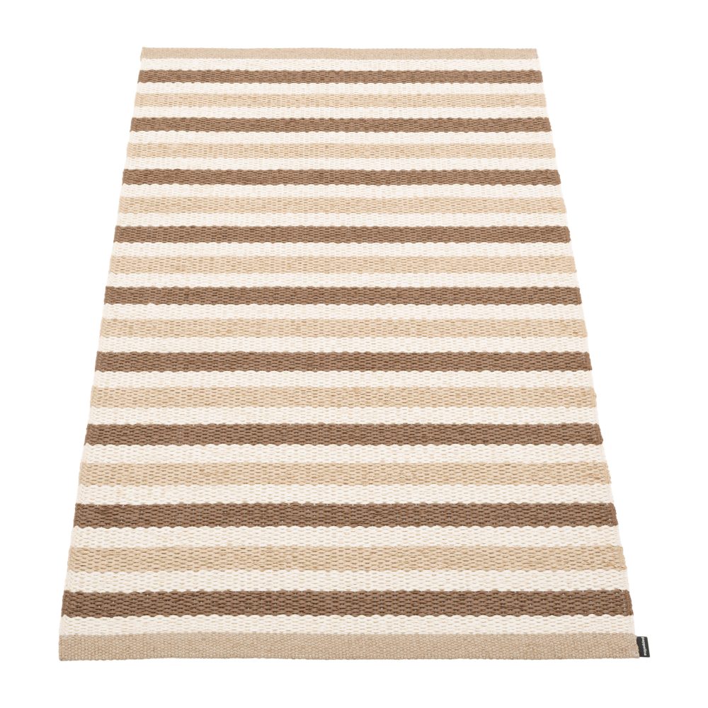 Teo gångmatta, Brown-beige, 70x120 cm
