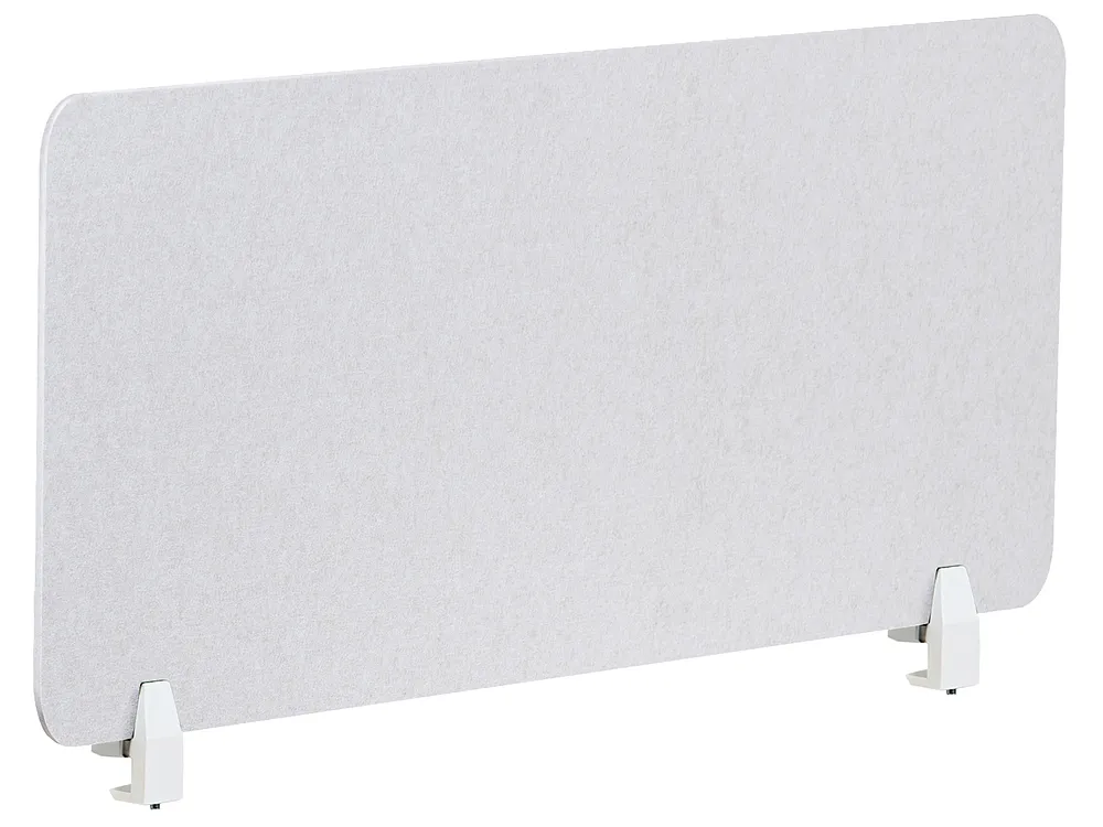 Skiljevägg för skrivbord SPLIT 120 x 50 cm Off-White