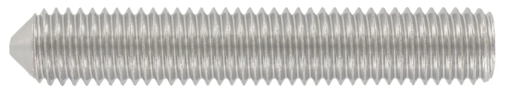 Schäfer & Peters 40272612 Stoppskruv MS6SS, ISO 4027 (DIN 914), A2 M6 x 12 mm, 200-pack - Bild 2