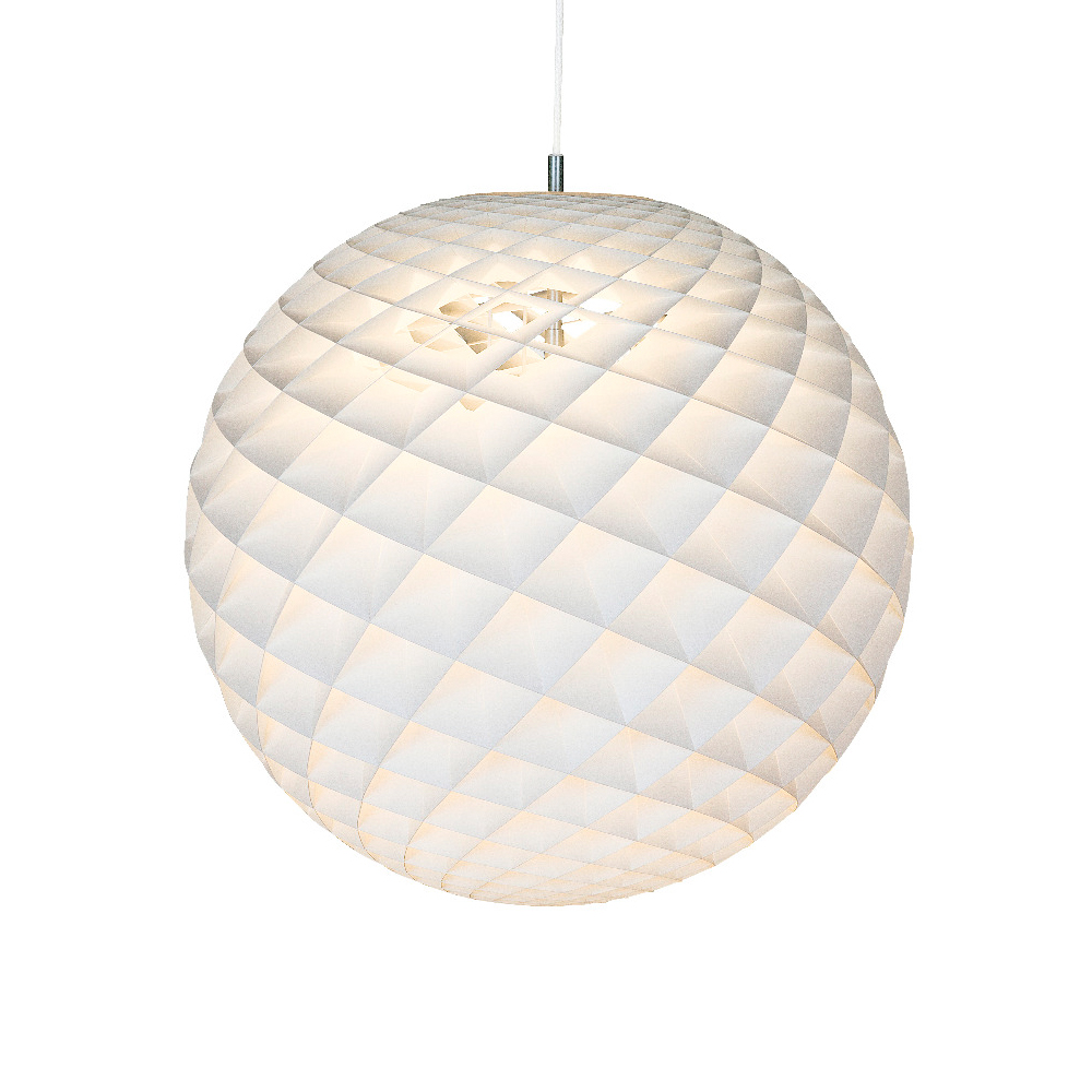 Patera pendel, Vit Ø60 cm