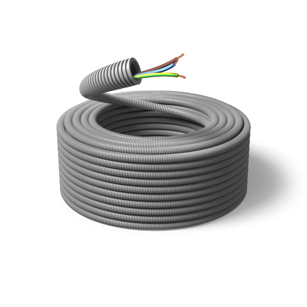 PM FLEX FQ Installationskabel fördragen, 100 m 6G1.5 mm², ytter-Ø20 mm
