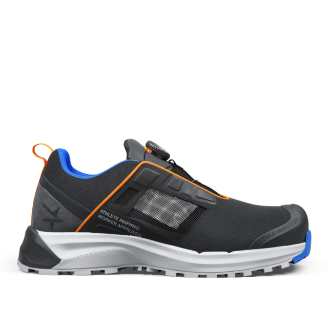 SKYDDSSKO HAZE 2 AIR LOW STL38 SVART/MÖRKORANGE SOLID GEAR